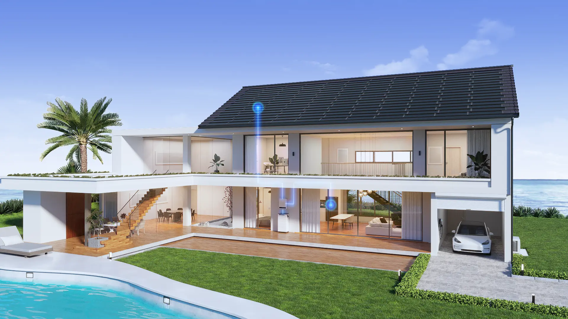 GoodWe Energy Storage System ตอนกลางวัน
